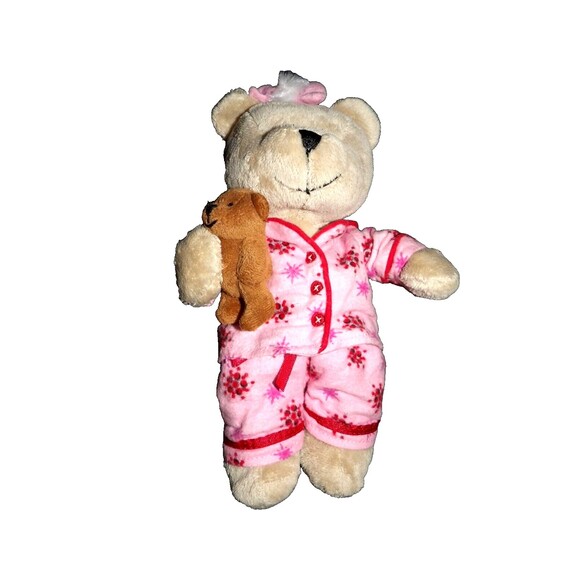 Starbucks Coffee Company 69th Edition of the Bearista Bear 2007 Pink PJS - Picture 1 of 7